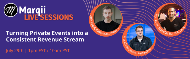 Transforming Private Events into a Revenue Stream